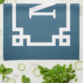 Linge De Cuisine Monogram design (Plié)