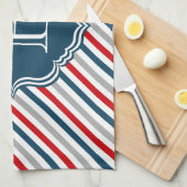 Linge De Cuisine Monogram design (Quart Plié)