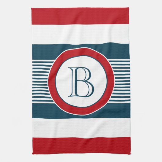Linge De Cuisine Monogram design (Vertical)