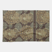 Linge De Cuisine Monogramme Boho Moody Mandalas (Horizontal)