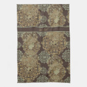 Linge De Cuisine Monogramme Boho Moody Mandalas (Vertical)