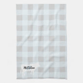 Linge De Cuisine Monogramme de la vache | à plaid de ferme (Vertical)