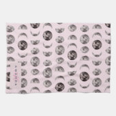 Linge De Cuisine Monogramme Dreamsical Lune Phases Cadeaux (Horizontal)