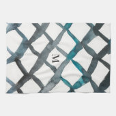 Linge De Cuisine Monogramme | La Mer VI (Horizontal)