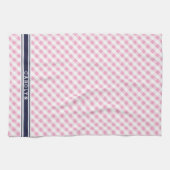 Linge De Cuisine monogramme rose de très bon goût chic de motif de (Horizontal)