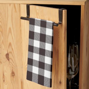 Linge De Cuisine Monogramme Rustique Chic Plaid