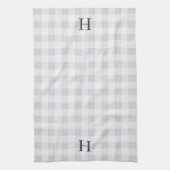 Linge De Cuisine Monogramme tonal de ferme (Vertical)
