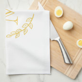 Linge De Cuisine Monogramme vintage (Quart Plié)