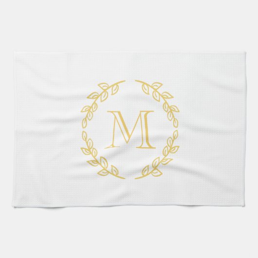 Linge De Cuisine Monogramme vintage (Horizontal)