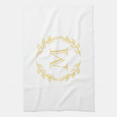 Linge De Cuisine Monogramme vintage (Vertical)