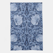 Linge De Cuisine Monotone bleu Pimpernel, William Morris (Vertical)