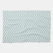 Linge De Cuisine MonoZag Aqua Douce (Horizontal)