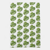 Linge De Cuisine Monstera Albo Kitchen Towel  (Vertical)