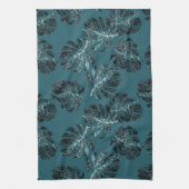 Linge De Cuisine Monstera Leo Impression Animale Glam 1 (Vertical)