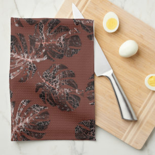 Linge De Cuisine Monstera Leo Imprimé Animal Glam 7