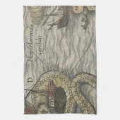 Linge De Cuisine Monstre de carte/serpent de mer (Vertical)