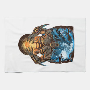 Linge De Cuisine Monstre d'Halloween