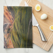 Linge De Cuisine Montagne polychrome, Denali NP, Alaska (Quart Plié)