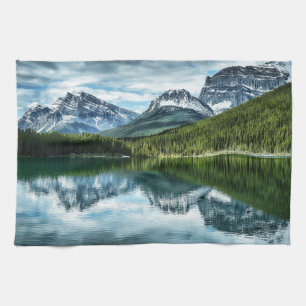 Linge De Cuisine Montagnes Canadian Rockies, Alberta Canada