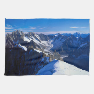 Linge De Cuisine Montagnes Mont Blanc, Alpes européennes