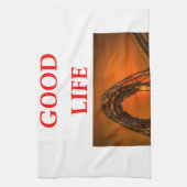 Linge De Cuisine montagnes russes (Vertical)