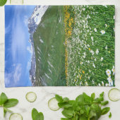 Linge De Cuisine Montagnes | Swiss Alps Valley Spring (Plié)