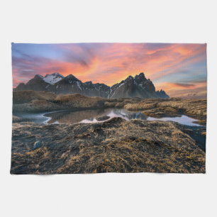 Linge De Cuisine Montagnes   Vesturhorn Mountain Islande
