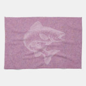 Linge De Cuisine Montée saumon (Horizontal)