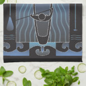 Linge De Cuisine Montez le pédalo (Plié)