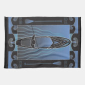 Linge De Cuisine Montez le pédalo (Horizontal)