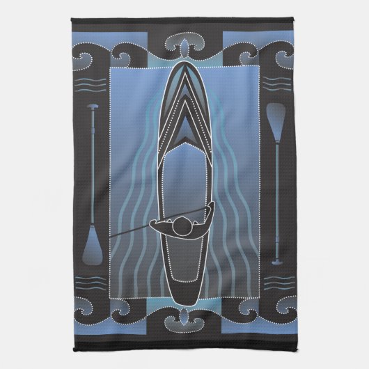 Linge De Cuisine Montez le pédalo (Vertical)