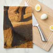 Linge De Cuisine Monuments | Easter Island (Quart Plié)