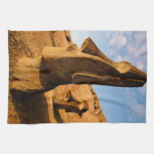 Linge De Cuisine Monuments | Easter Island (Horizontal)