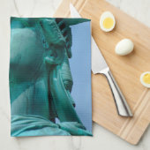 Linge De Cuisine Monuments | Statue de Liberty Face (Quart Plié)