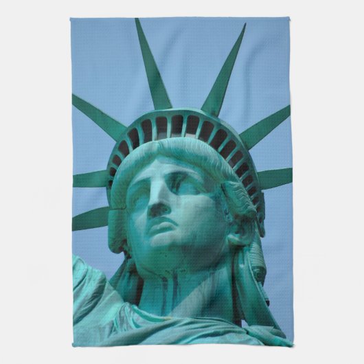 Linge De Cuisine Monuments | Statue de Liberty Face (Vertical)