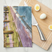 Linge De Cuisine Monuments | Taj Mahal Sunrise (Quart Plié)