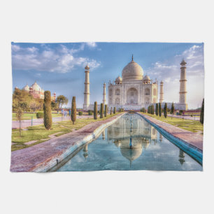 Linge De Cuisine Monuments   Taj Mahal Sunrise