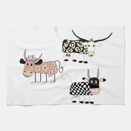 Linge De Cuisine Moo (Horizontal)