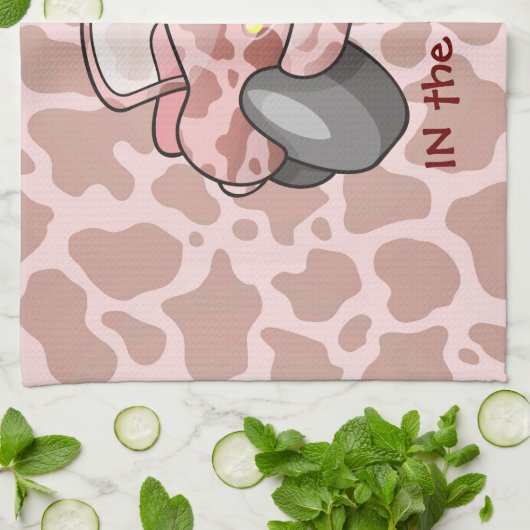 Linge De Cuisine Moo Car (Plié)