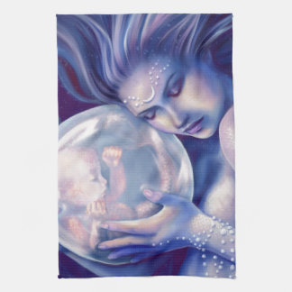 Linge De Cuisine Moonborn - sirène et bébé