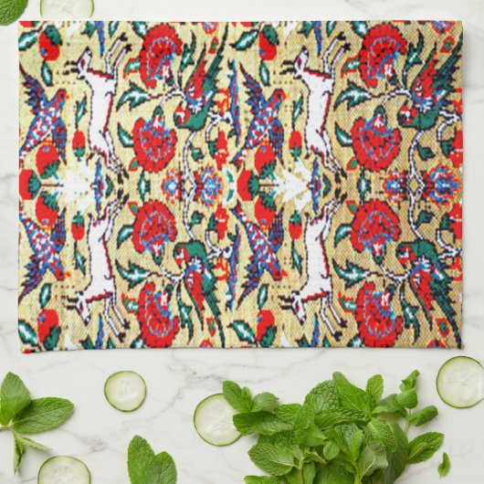 Linge De Cuisine Moquette persane orientale (Plié)