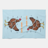 Linge De Cuisine Morceaux de poulet (Horizontal)