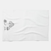 Linge De Cuisine Morel Foraged Musrooms | Création d'esquisse dessi (Horizontal)