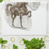 Linge De Cuisine Morgan Horse Art (Plié)