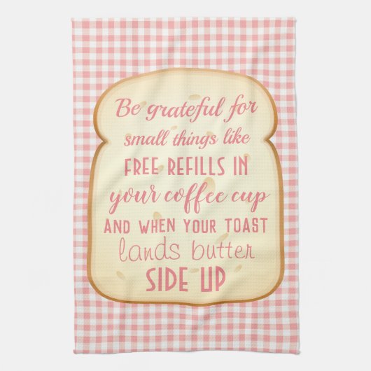 Linge De Cuisine Morning Gratitude Quota Kitchen (Vertical)