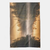 Linge De Cuisine Morning Mist on River in the Pines (Vertical)