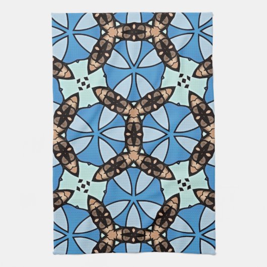 Linge De Cuisine Moroccan Tile Pattern -2 (Vertical)