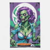 Linge De Cuisine Morsures de zombie : Créations culinaires Déplaisa (Vertical)