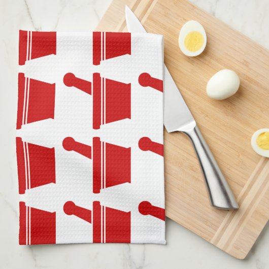 Linge De Cuisine Mortier et pilon (Quart Plié)