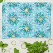 Linge De Cuisine Mosaico Marino (Plié)